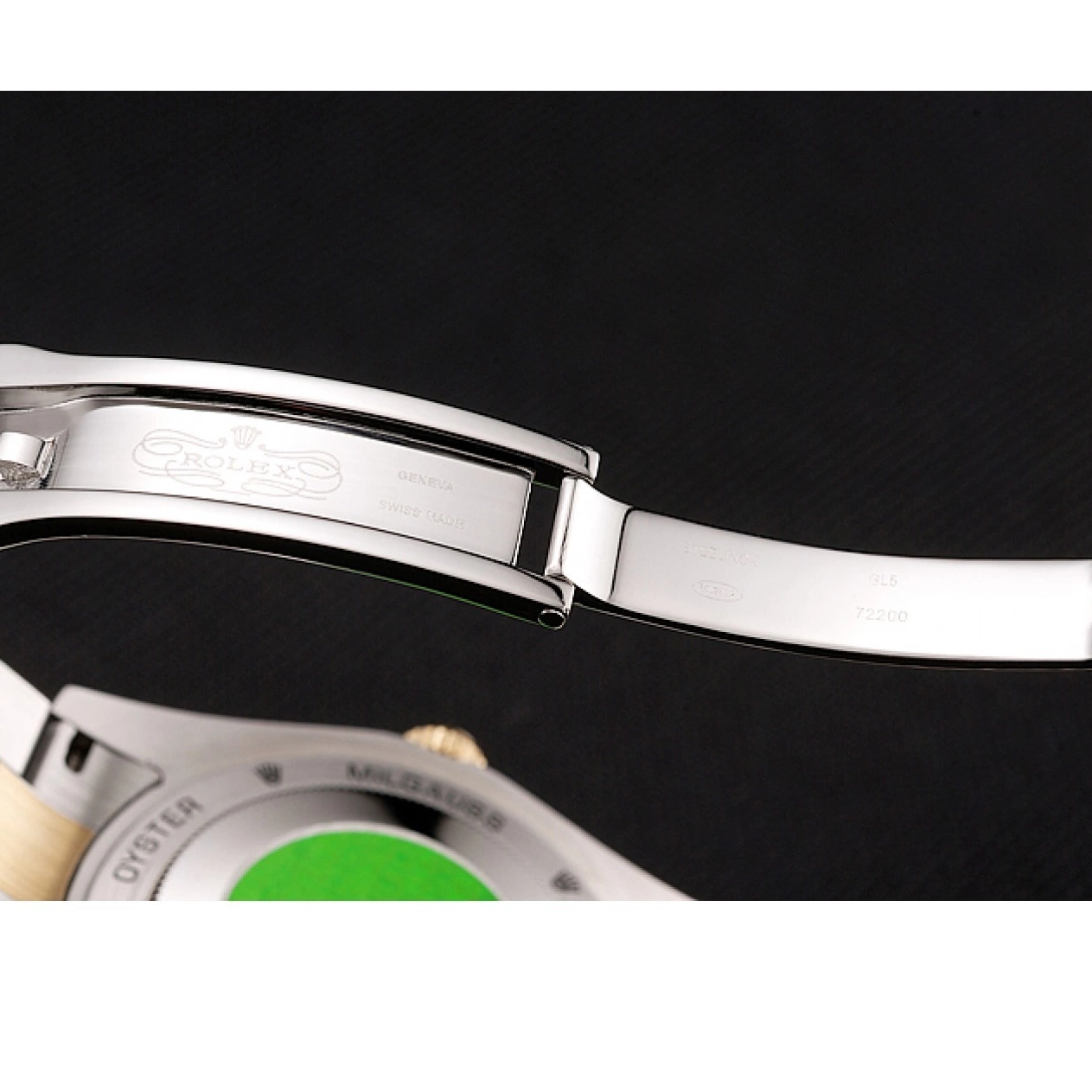 Aaa replica watch Bracelet Diamonds Black Rolex Rubies Swiss And Dial Tone Day-Date 1454105 Two 0728